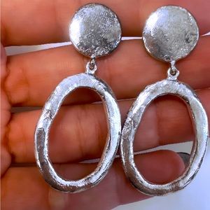 Authentic .925 Silver Tous Earrings